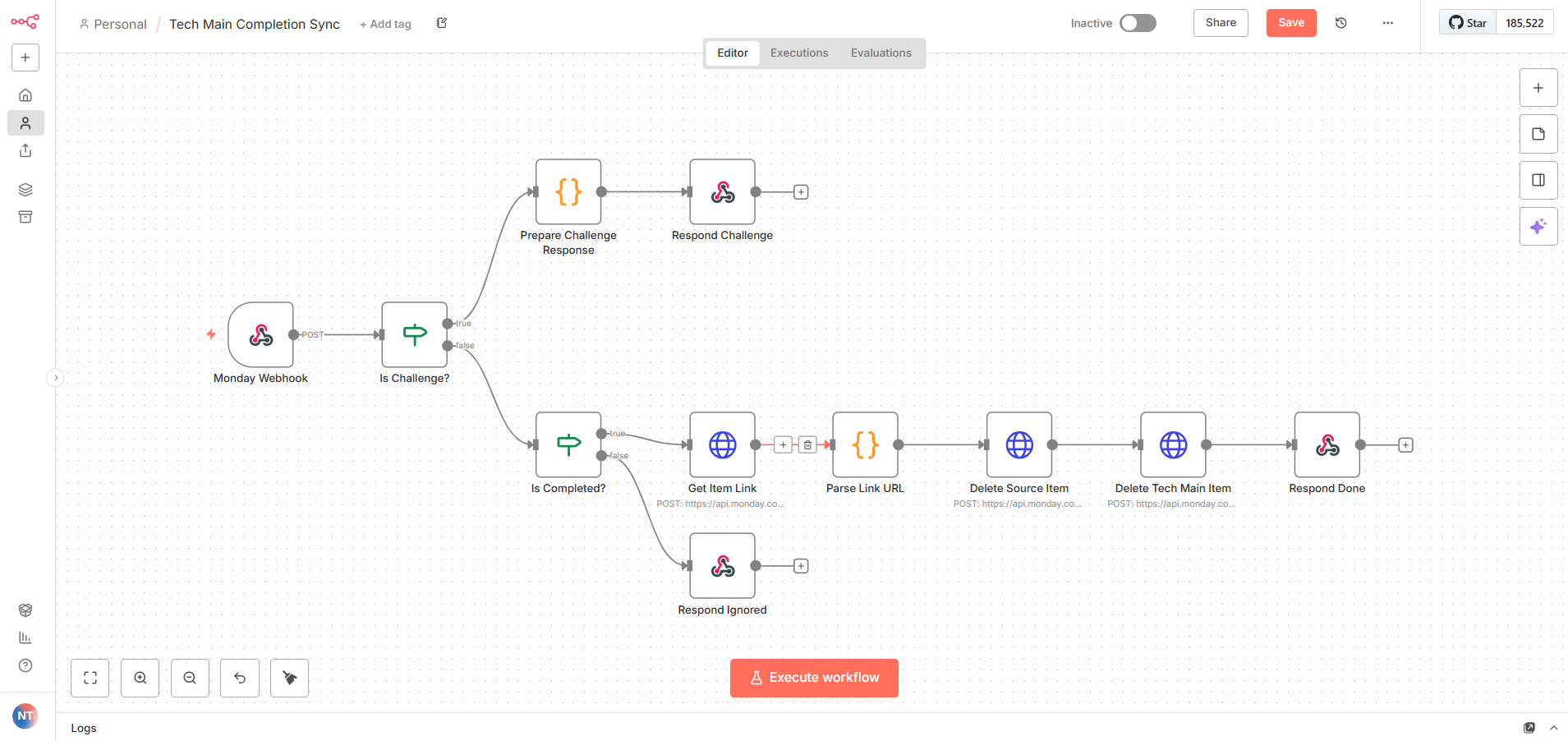 Monday.com Automation 2 Workflow
